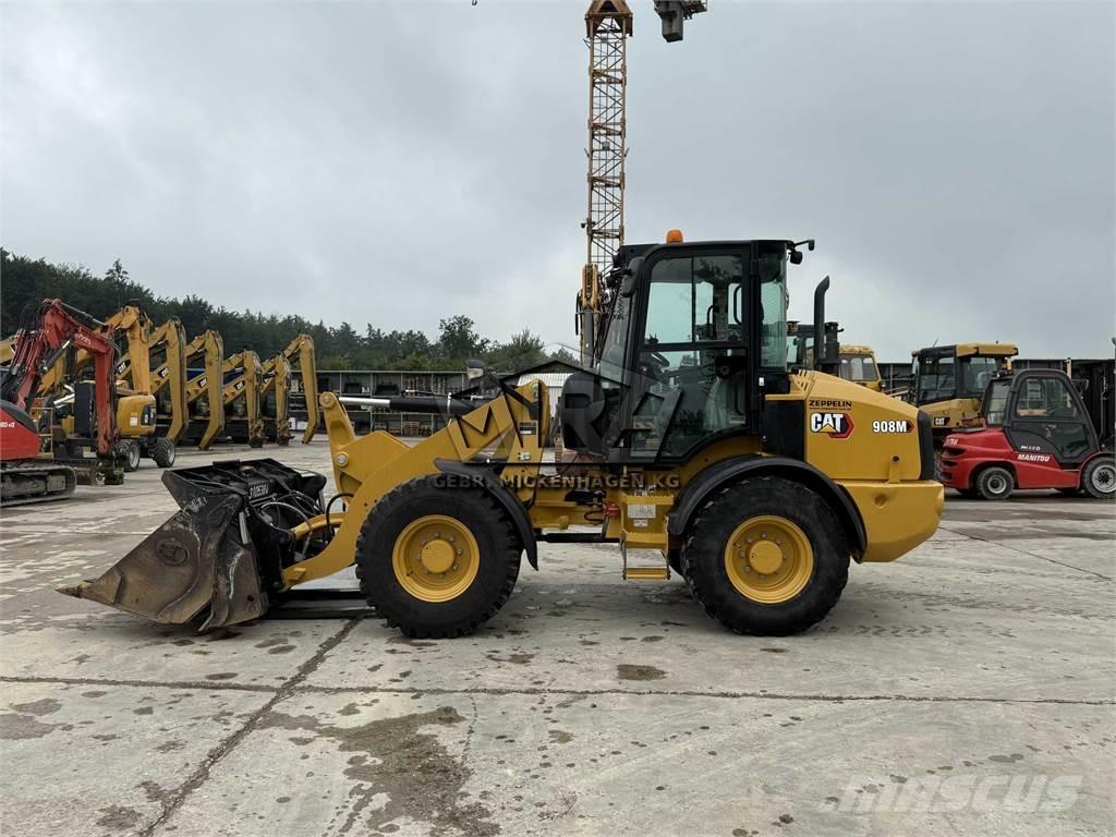 CAT 908 M Pás carregadoras de rodas
