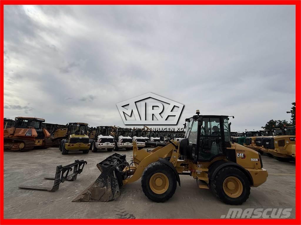 CAT 908 M Pás carregadoras de rodas