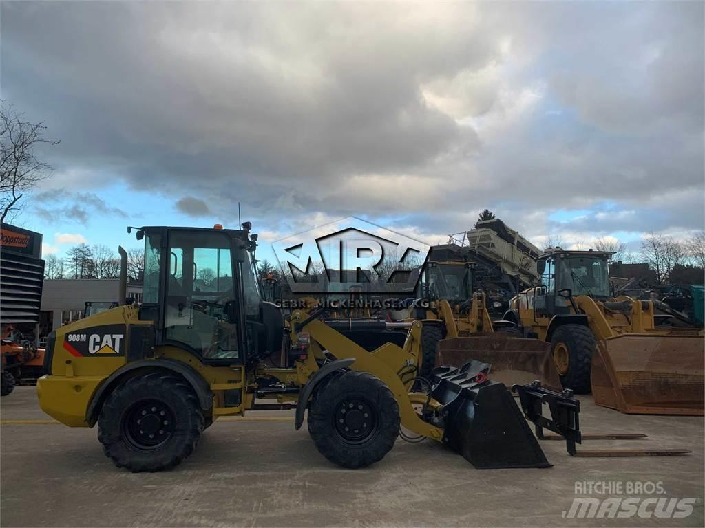 CAT 908M Pás carregadoras de rodas