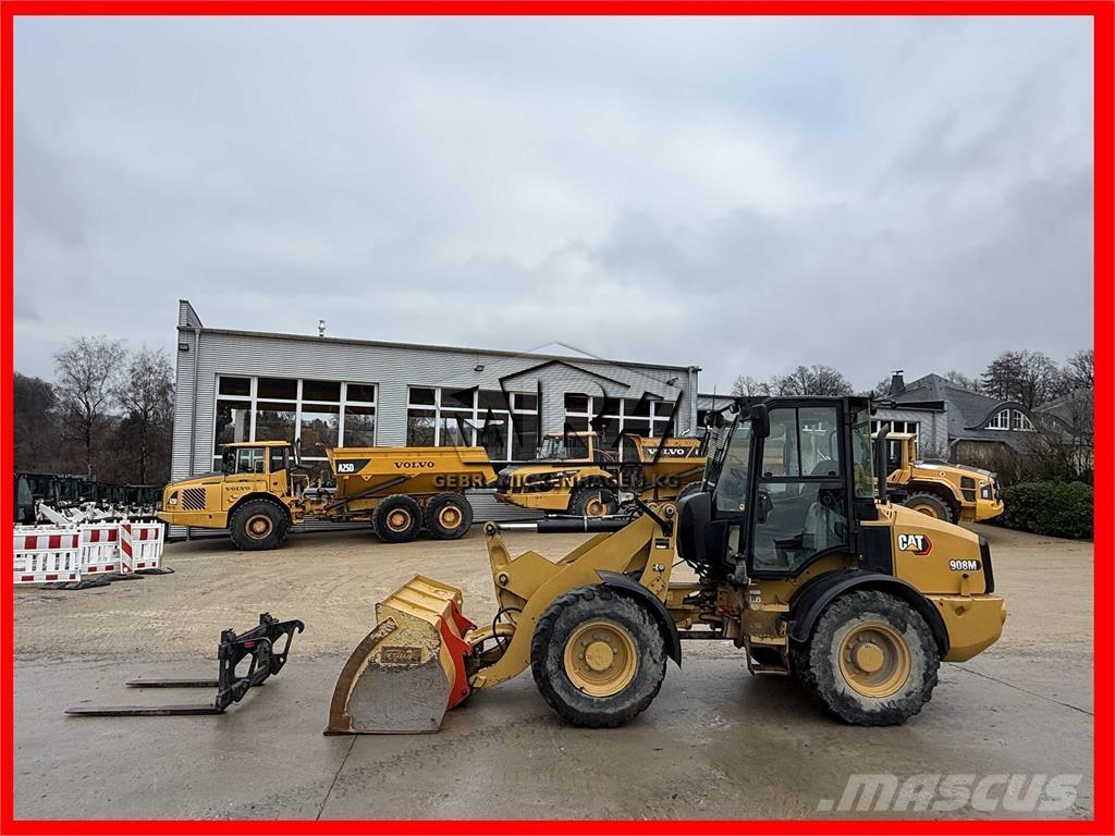 CAT 908M Pás carregadoras de rodas