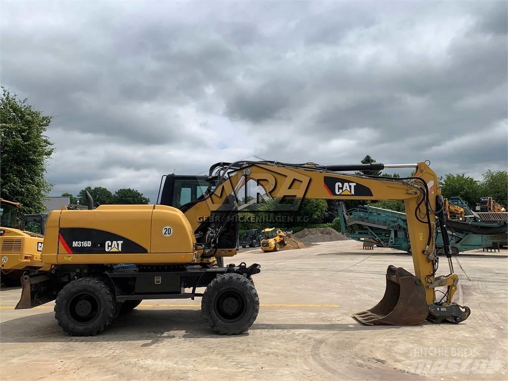 CAT M 316D Escavadoras de rodas