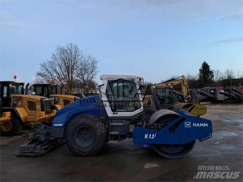 Hamm H 13i + Platten Cilindros Compactadores monocilíndricos
