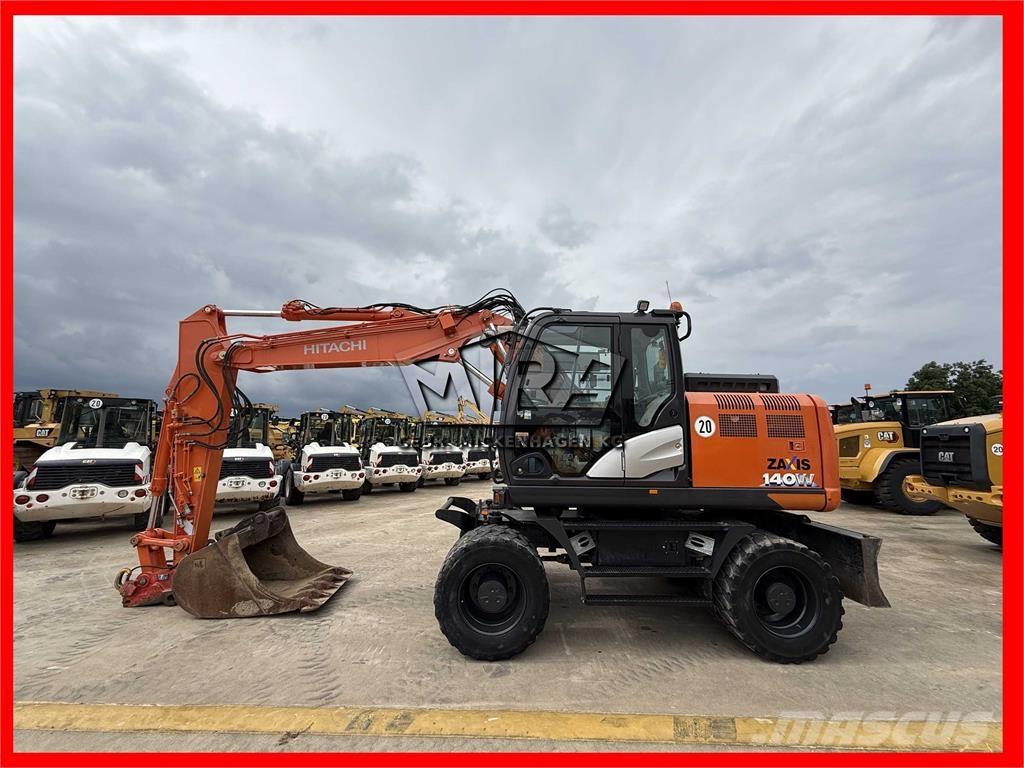 Hitachi ZX140W-6 Escavadoras de rodas