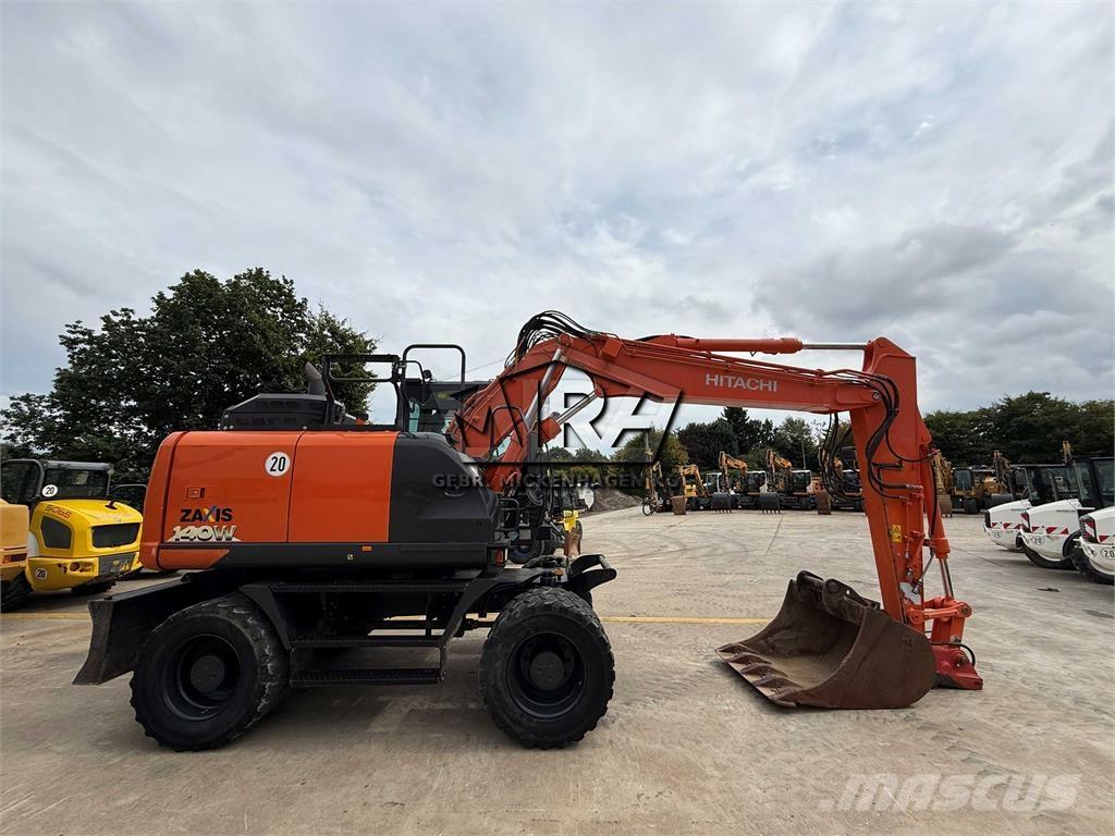 Hitachi ZX140W-6 Escavadoras de rodas