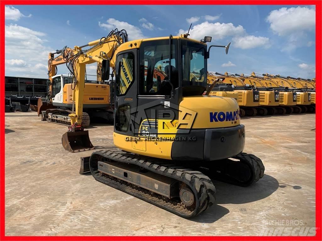 Komatsu PC80 MR-3 Mini Escavadoras <7t