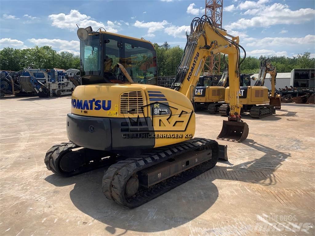 Komatsu PC80 MR-3 Mini Escavadoras <7t