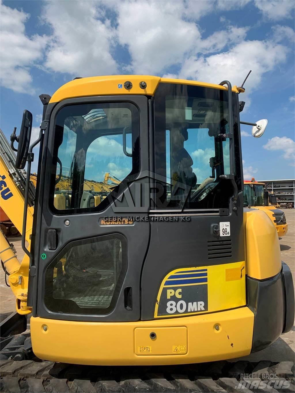 Komatsu PC80 MR-3 Mini Escavadoras <7t