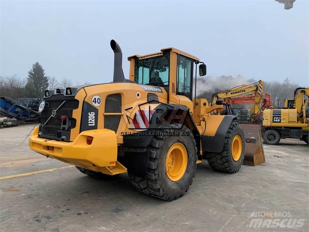 Volvo L 120 G Pás carregadoras de rodas