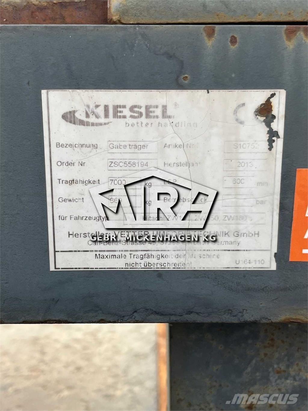 Volvo SW / L90 Forquilhas