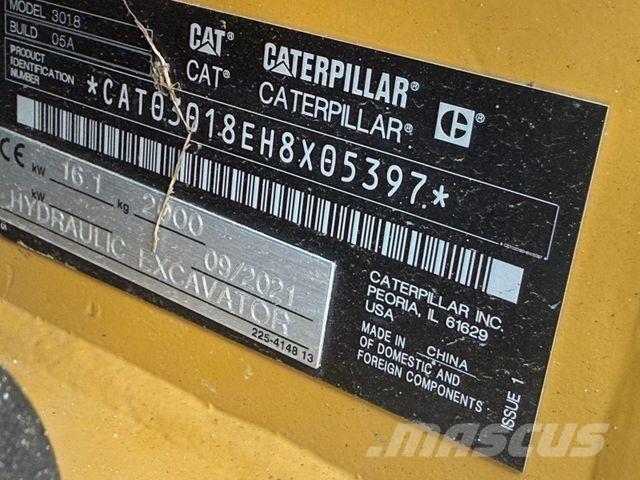 CAT 301.8-05A Mini Escavadoras <7t