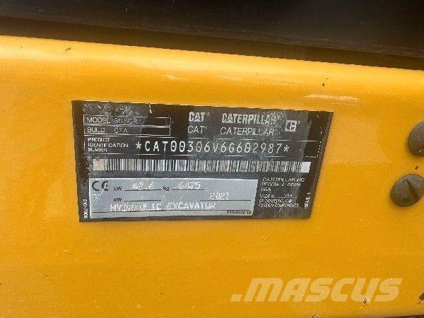 CAT 306CR Mini Escavadoras <7t
