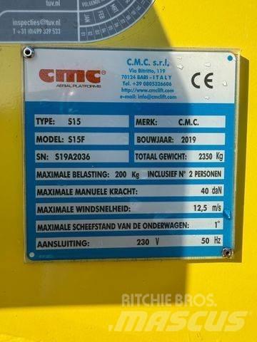 CMC S15F Neuwertig!! Plataformas aéreas montadas em atrelados