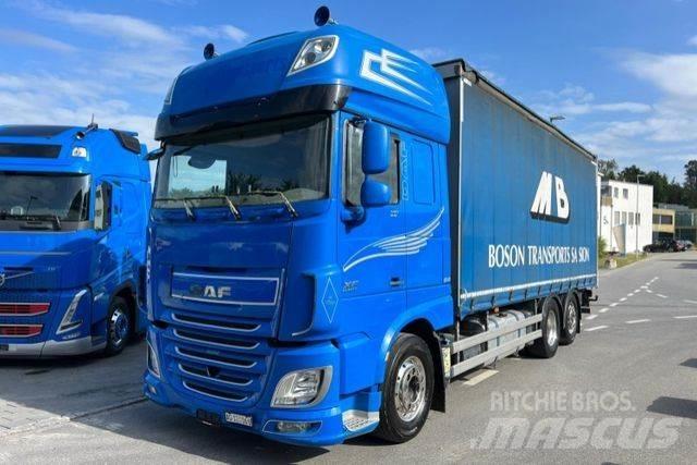 DAF XF510 6x2 Camiões caixa cortinas laterais