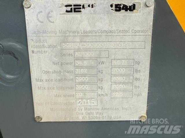 Gehl AL 540 Pás carregadoras de rodas