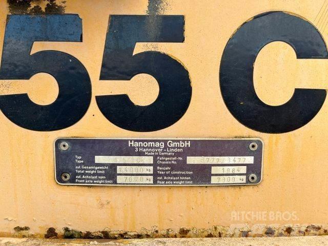 Hanomag 55 C Pás carregadoras de rodas