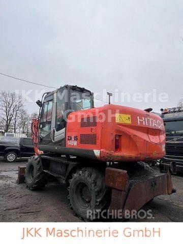 Hitachi ZX 140 W - 3 Escavadoras de rodas
