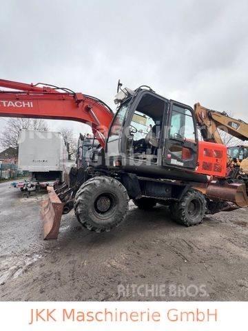 Hitachi ZX 140 W - 3 Escavadoras de rodas