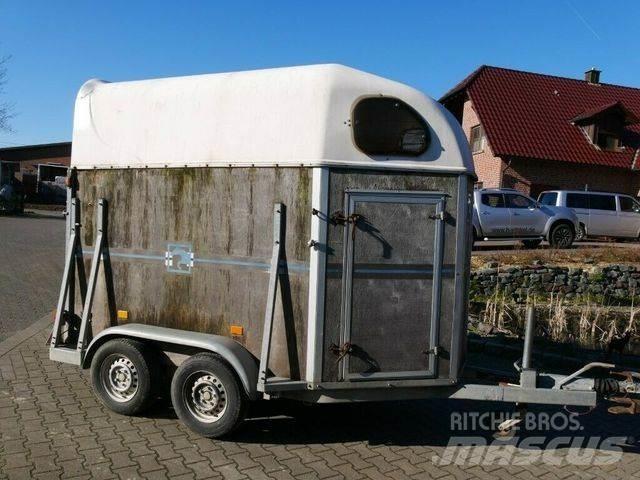  Holz Poly 2 Pferde Reboques transporte animais