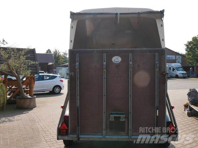  Holz Poly 2 Pferde Reboques transporte animais
