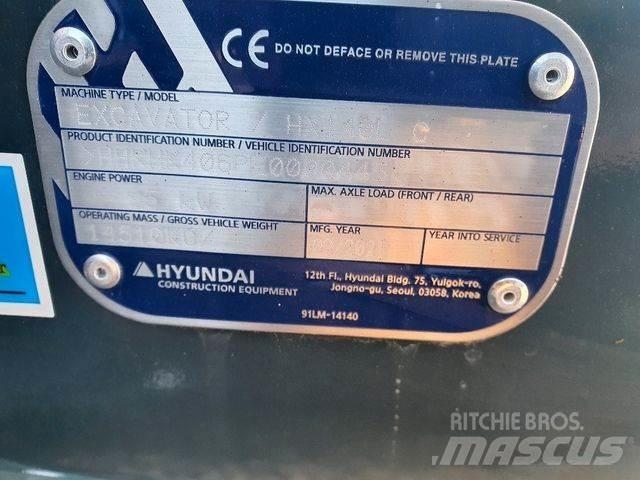 Hyundai HX140LC Escavadoras de rastos