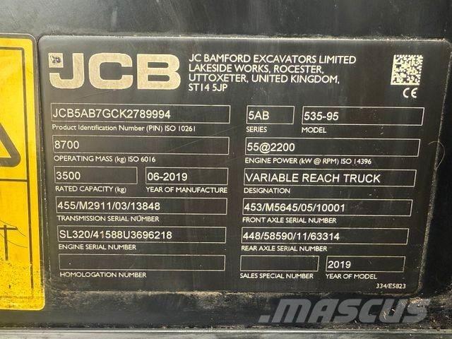 JCB 535-95 Manipuladores telescópicos