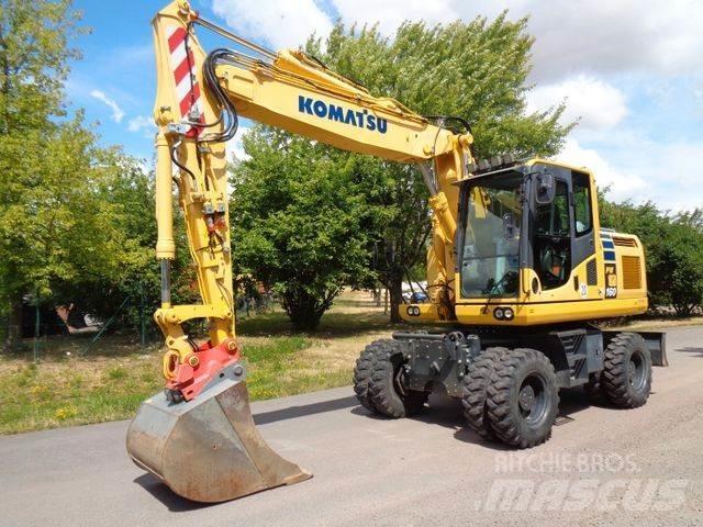 Komatsu PW 160-10 Escavadoras de rodas