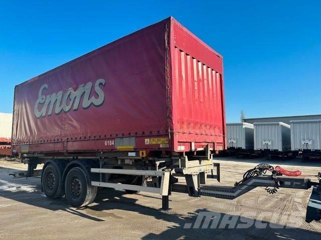 Krone 7,45 Edscha Camiões caixa cortinas laterais