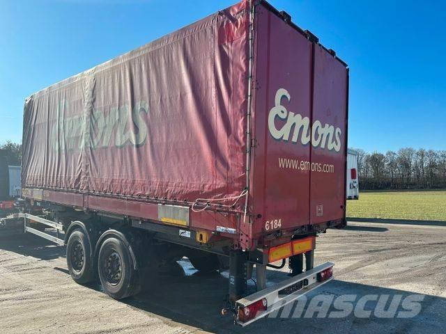 Krone 7,45 Edscha Camiões caixa cortinas laterais