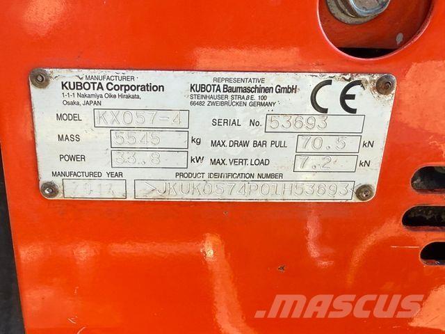 Kubota KX057-4 Mini Escavadoras <7t