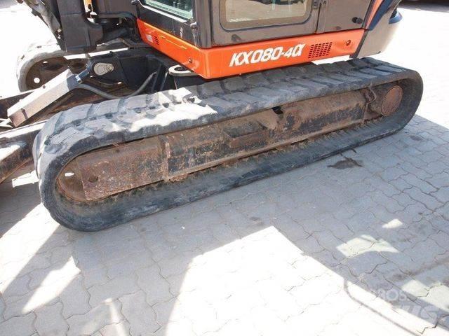 Kubota KX080-4a Mini Escavadoras <7t