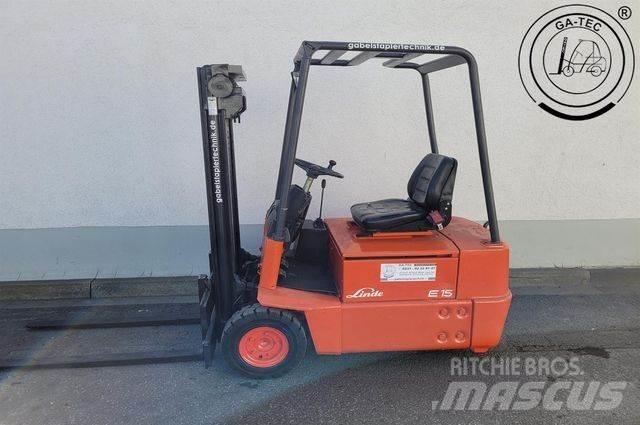 Linde E15 Empilhadores eléctricos