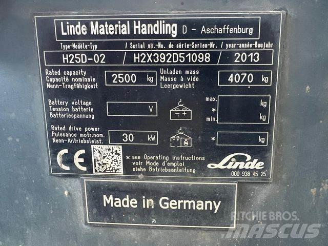 Linde H 25 Empilhadores - Outros