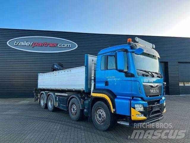 MAN 35-480 BL 8x4 Camiões basculantes