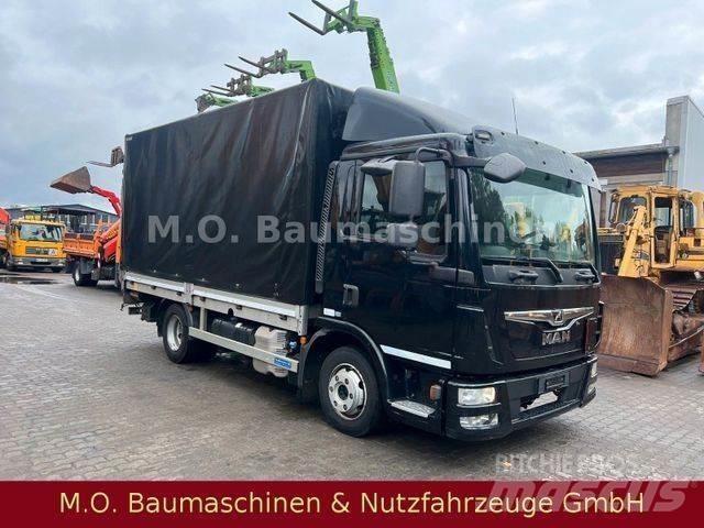 MAN TGL 7.180 Camiões caixa cortinas laterais