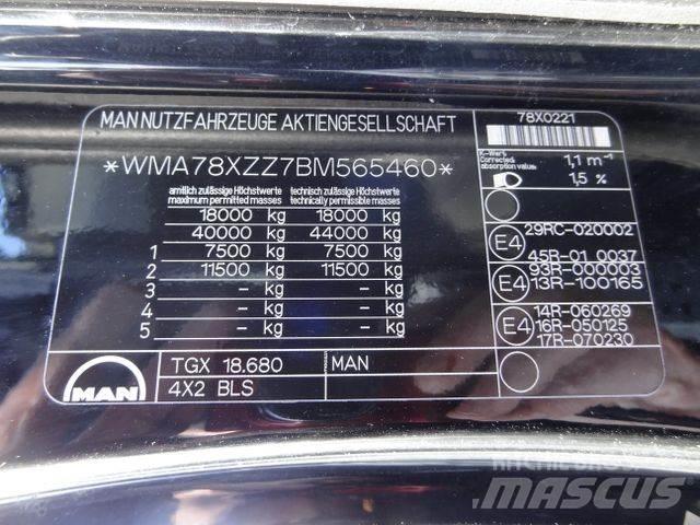 MAN TGX 18.680 V8 Tractores (camiões)