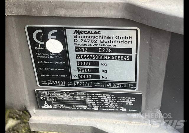 Mecalac AS 750 Pás carregadoras de rodas