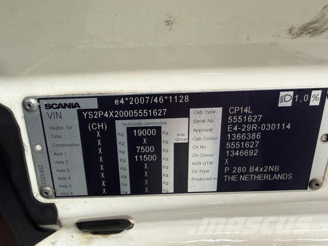 Scania P280 4X2 Camiões de caixa fechada