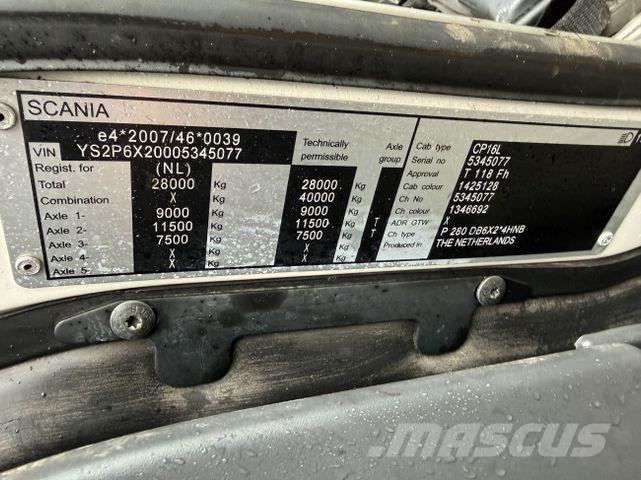 Scania P280 6X2*4 Camiões de chassis e cabine