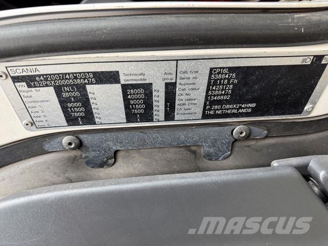 Scania P280 6X2*4 Camiões de chassis e cabine