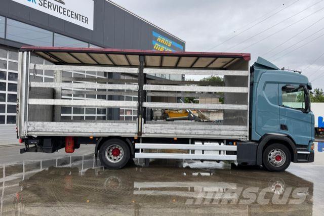 Scania R410 4x2 Camiões caixa cortinas laterais