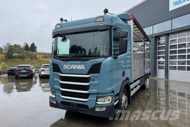 Scania R410 4x2 Camiões caixa cortinas laterais