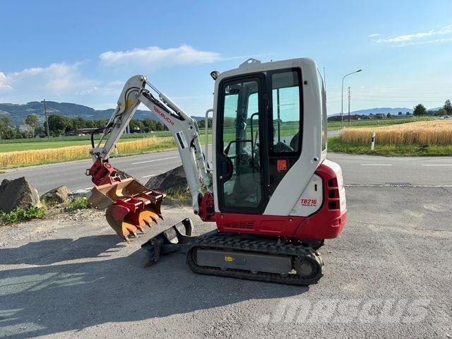 Takeuchi TB216 Mini Escavadoras <7t