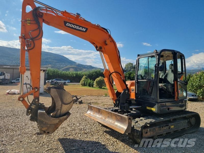 Doosan DX85 Mini Escavadoras <7t