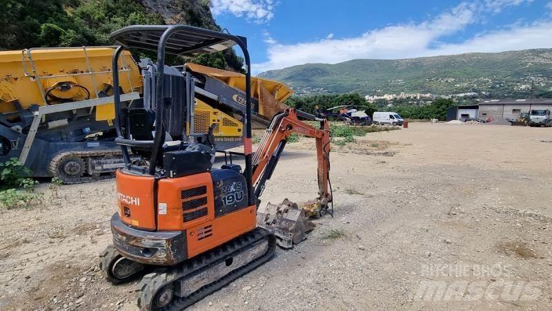 Hitachi ZAXIS 19 Mini Escavadoras <7t