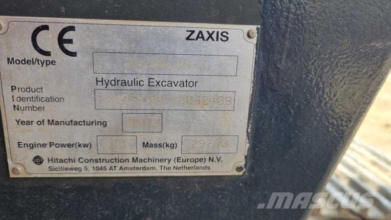 Hitachi ZX280 Escavadoras de rastos