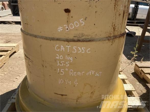 CAT 535C Pneus, Rodas e Jantes