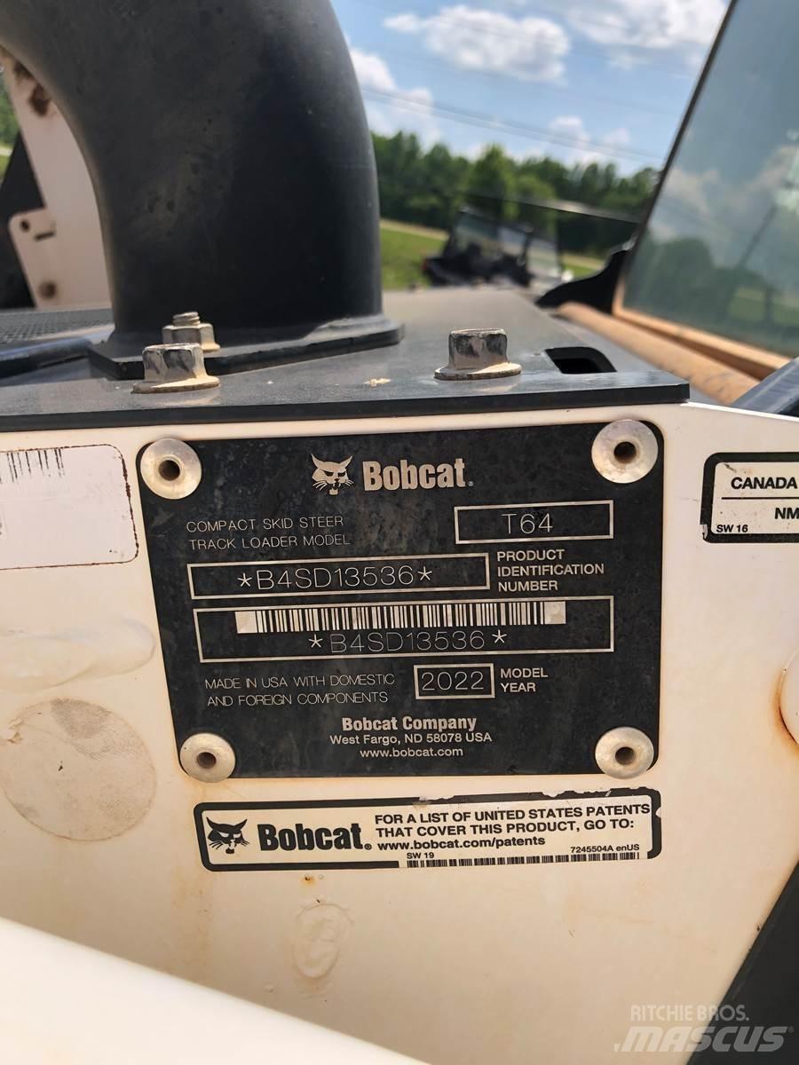 Bobcat T64 Carregadoras de direcção deslizante