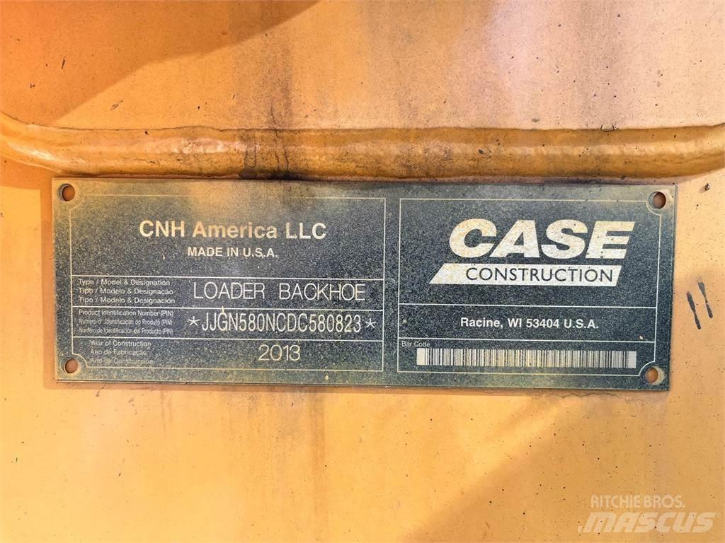 CASE 580N Retroescavadoras