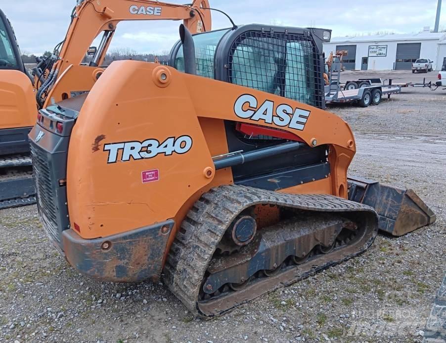CASE TR340 Carregadoras de direcção deslizante