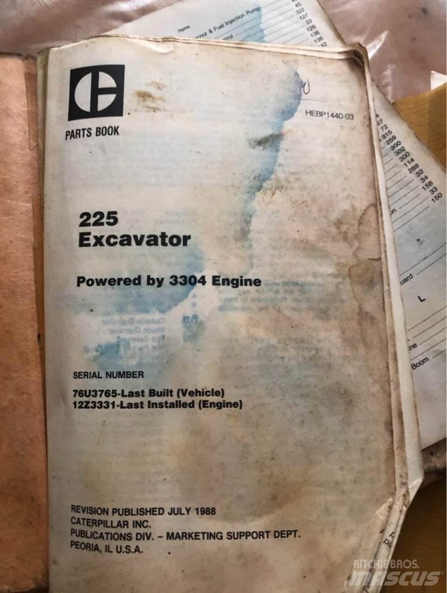 CAT 225 LC Escavadoras de rastos